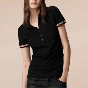 Burberry Navy Polo Shirt